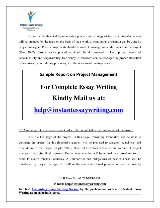 reflective essay on project management project management college essay